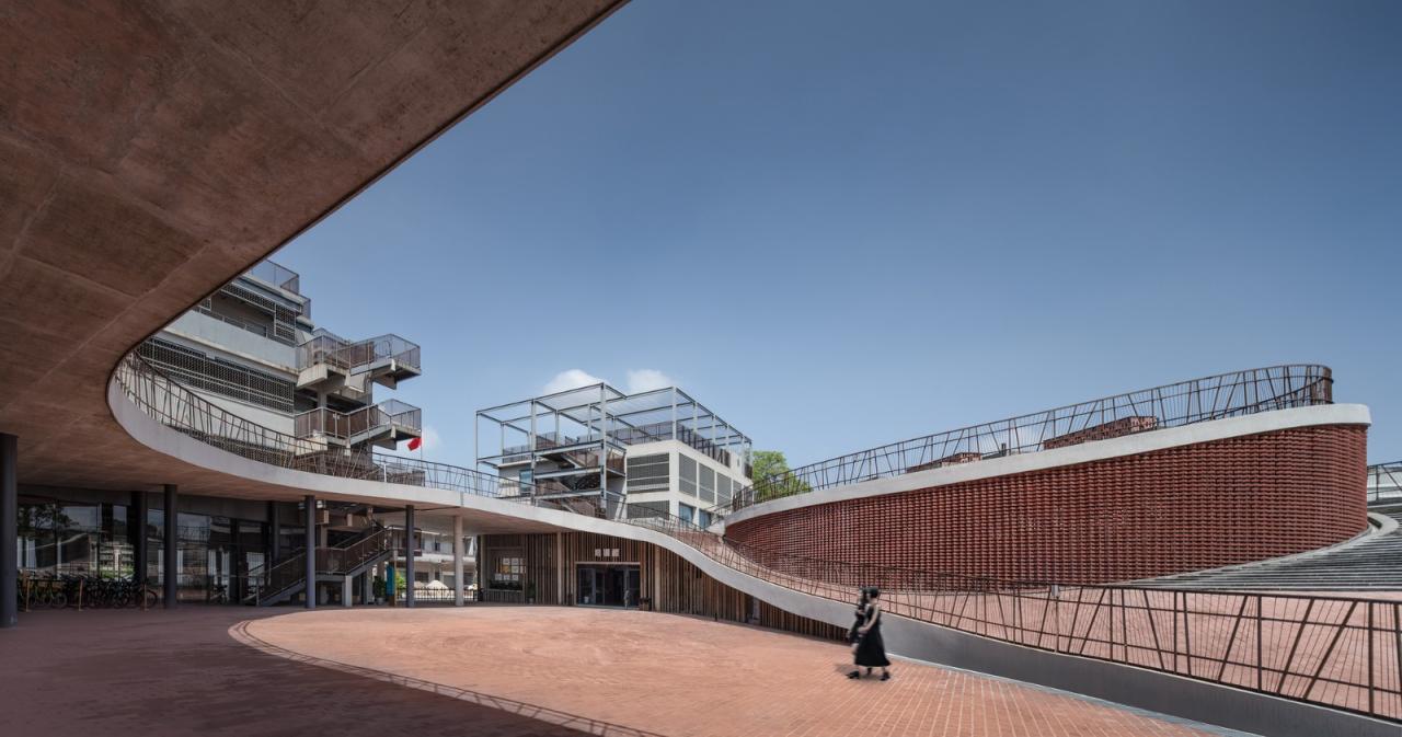 BIM建筑|改造、加建与扩建，江门市乡村振兴培训中心 / 华南理工大学建筑设计研究院