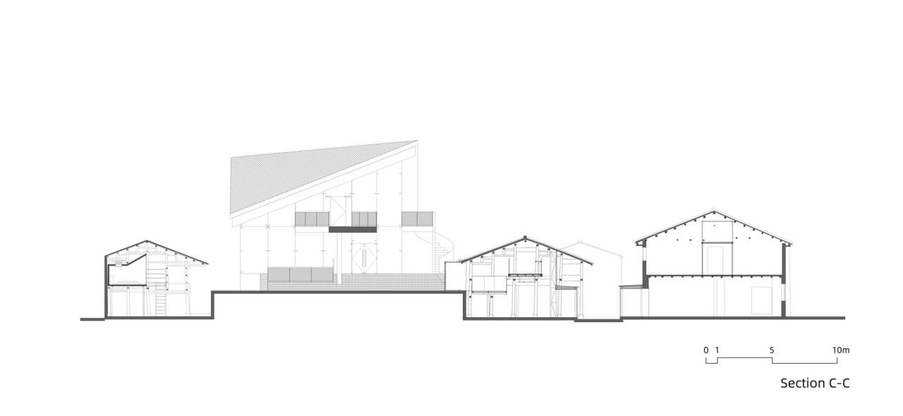 BIM建筑|烟筒插建院 / 刘克成设计工作室 + 众建筑