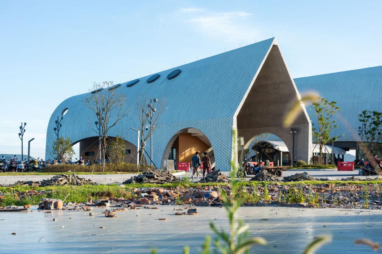 BIM建筑|虾峙客运站 / 致正建筑工作室