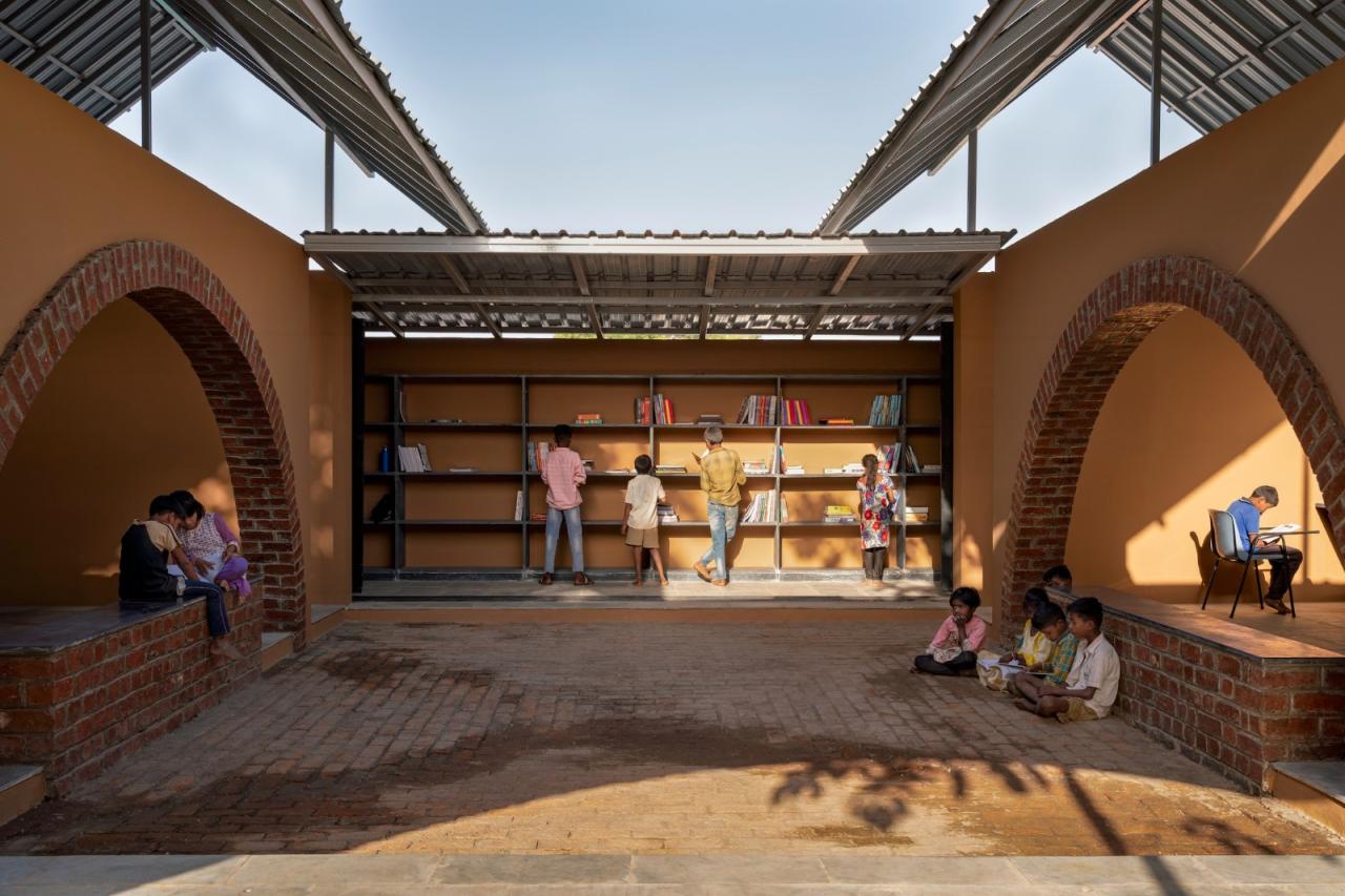 BIM建筑|乡村图书馆 / pk_iNCEPTiON