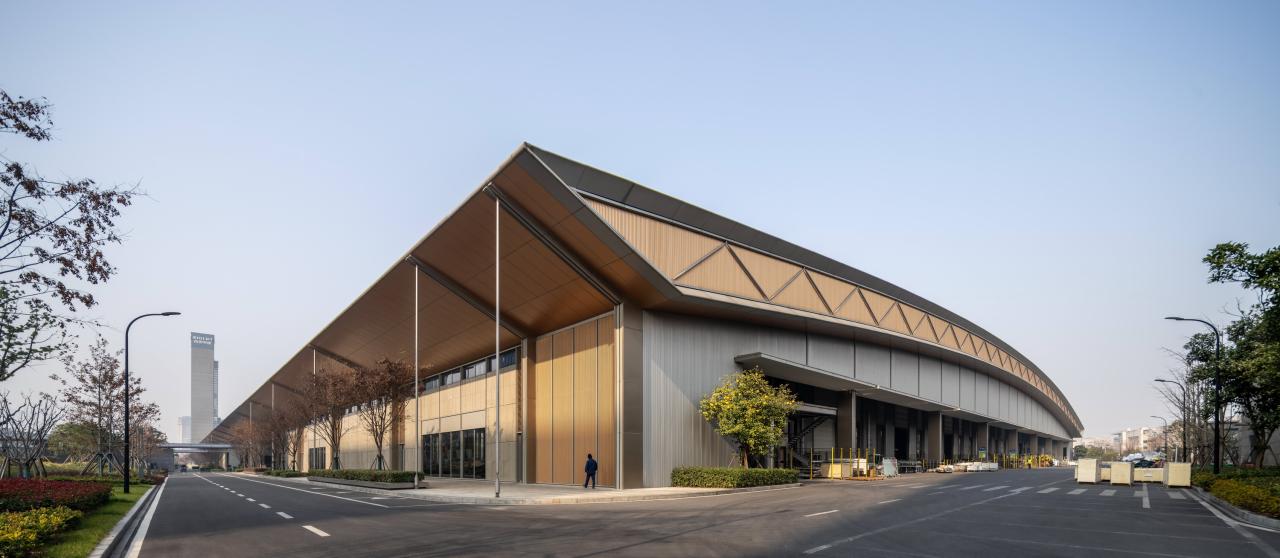 BIM建筑|西奥电梯产业园：先进智造与永续生活兼容的“未来工厂”/goa大象设计