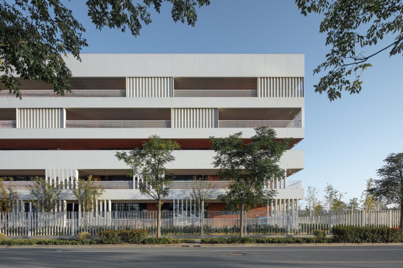 BIM建筑|乐活学园：上海青浦兰生学校 / 上海华都建筑规划设计有限公司