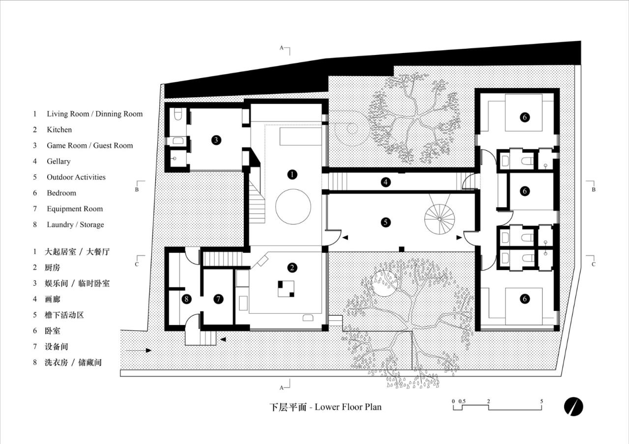BIM建筑|废土乐园、虚张声势与巨大火锅 / 察社办公室
