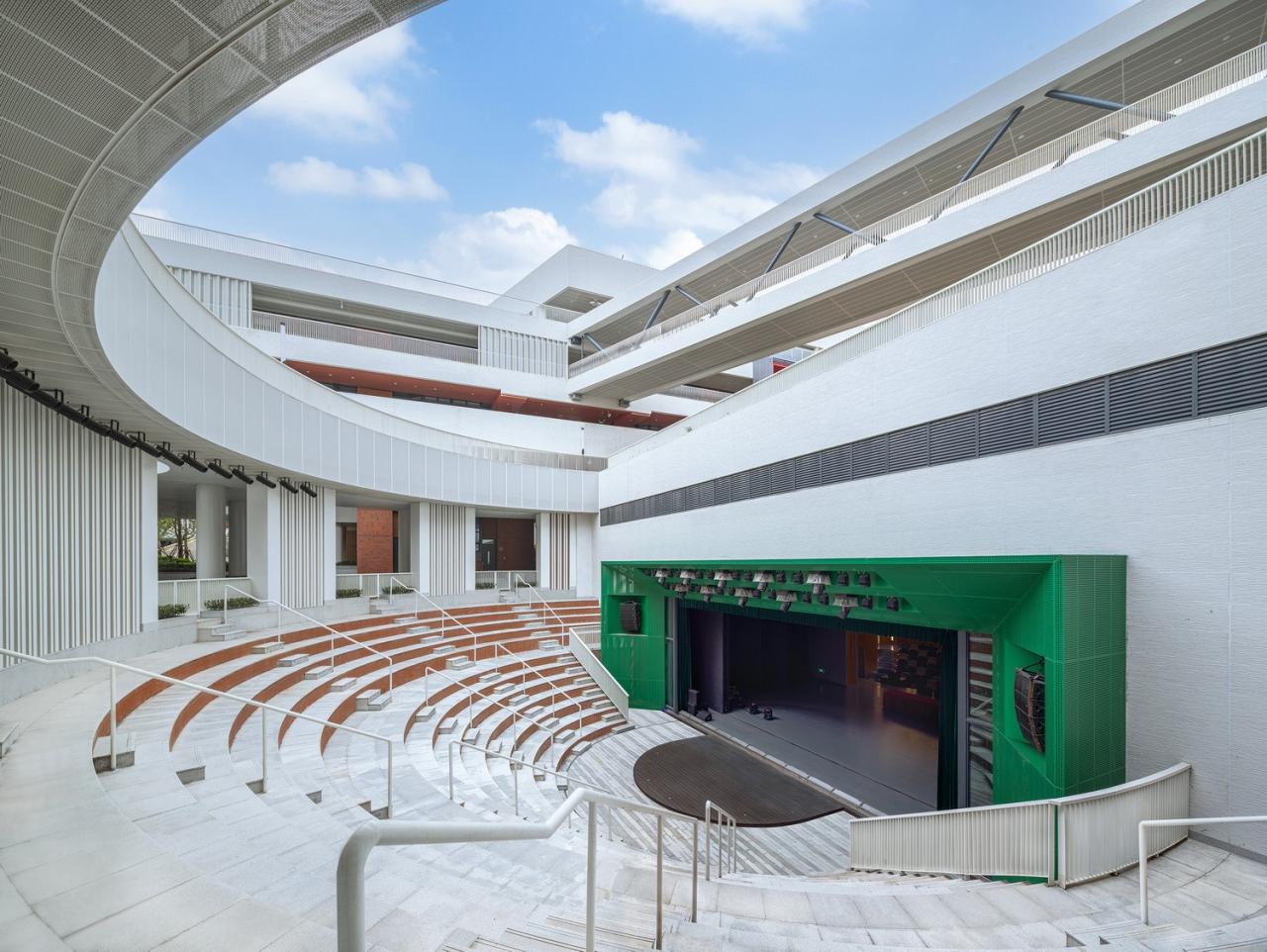 BIM建筑|乐活学园：上海青浦兰生学校 / 上海华都建筑规划设计有限公司