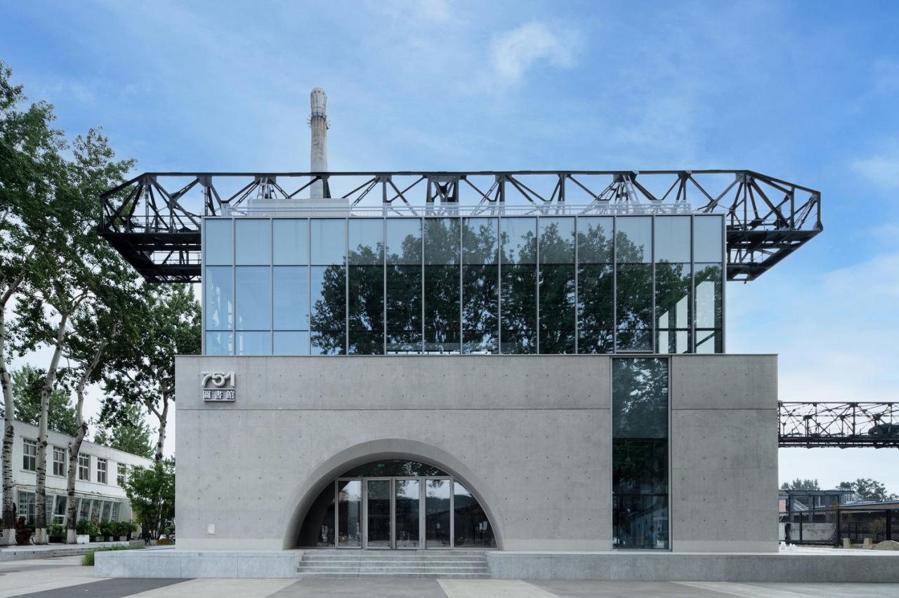 BIM建筑|北京751图书馆 / 度联体