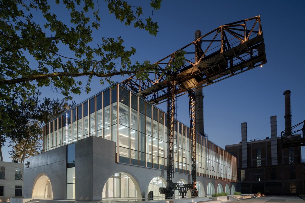 BIM建筑|北京751图书馆 / 度联体