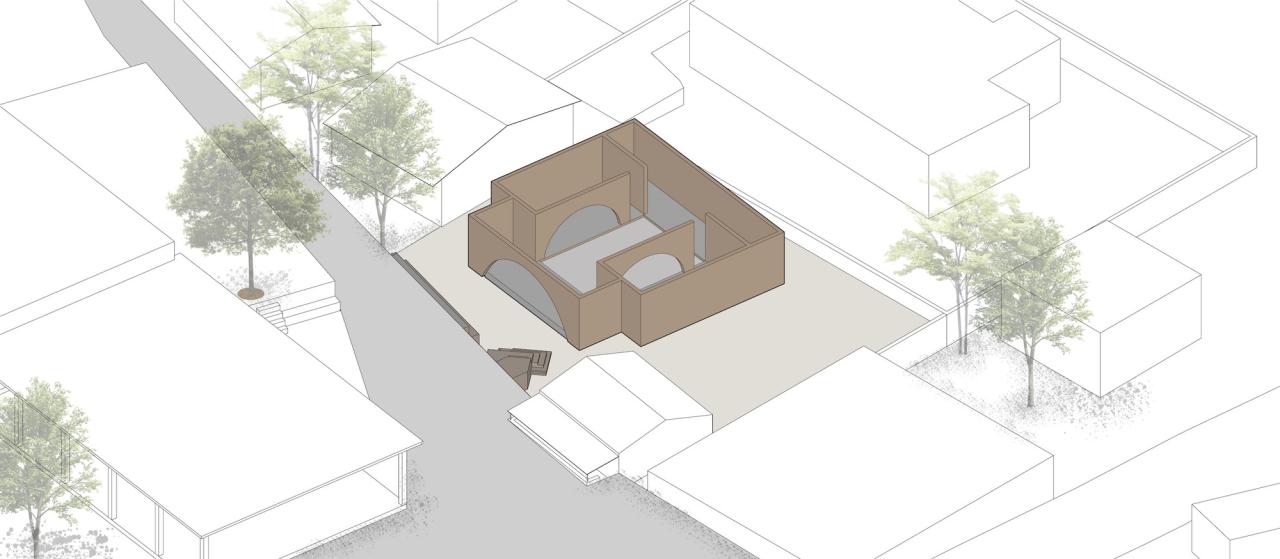 BIM建筑|乡村图书馆 / pk_iNCEPTiON