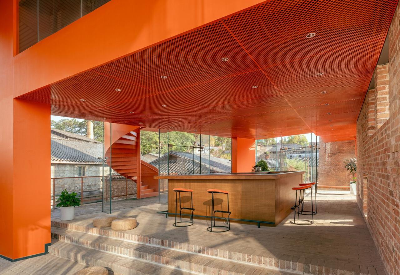 BIM建筑|烟筒插建院 / 刘克成设计工作室 + 众建筑