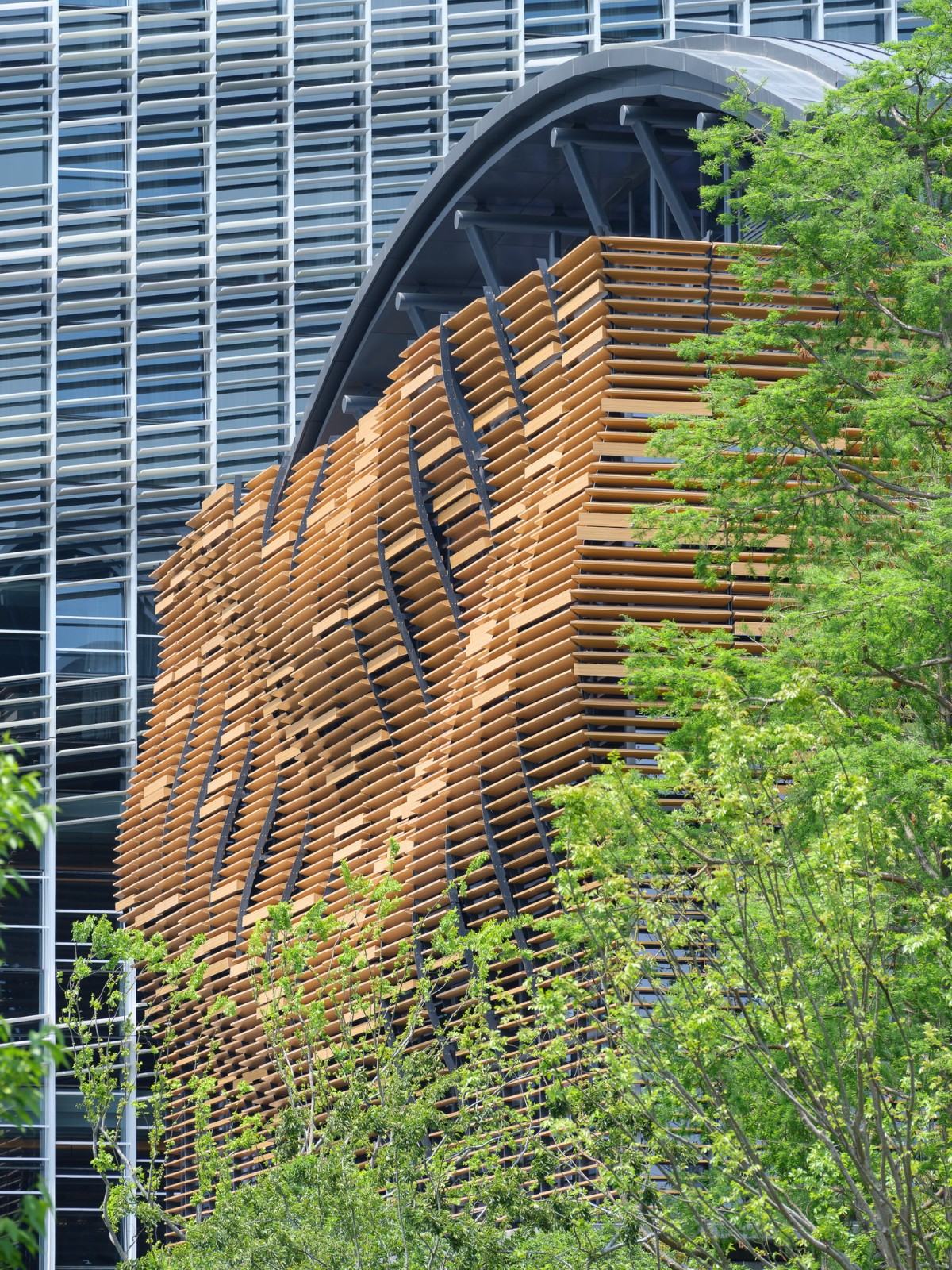 BIM建筑|乌镇堤上酒店外立面设计 / 上海直线建筑设计事务所