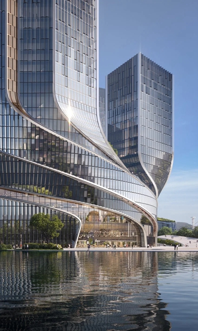 BIM建筑|奥雷·舍人在深圳设计腾讯全球总部