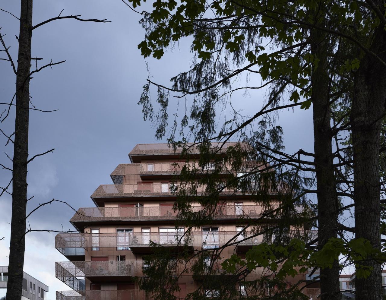 BIM建筑|挪威灯笼公寓 / Reiulf Ramstad Arkitekter