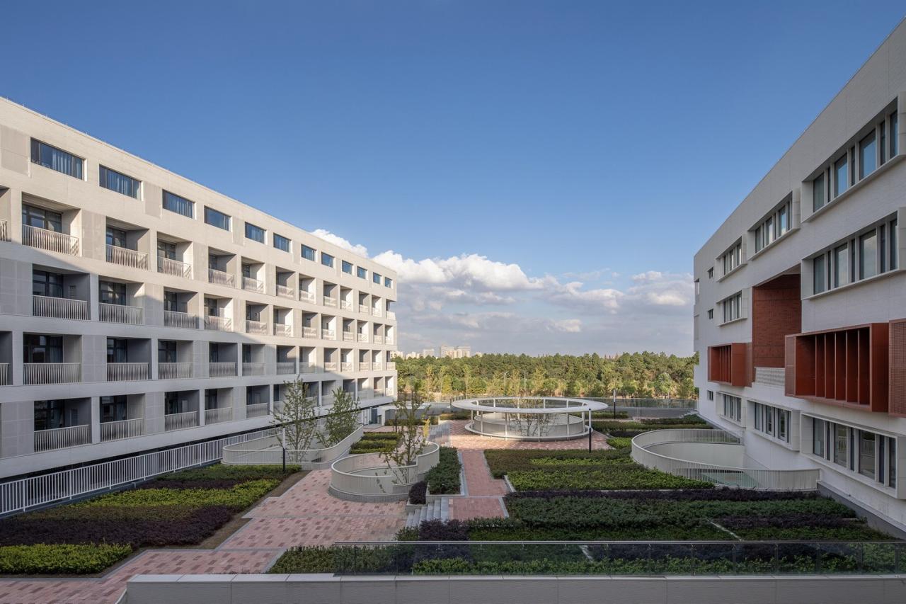 BIM建筑|乐活学园：上海青浦兰生学校 / 上海华都建筑规划设计有限公司