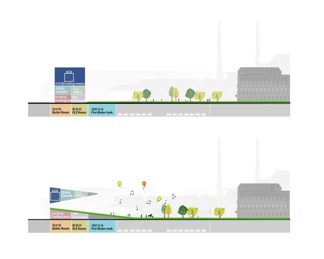 BIM建筑|陶溪川“云引擎” / 行之建筑
