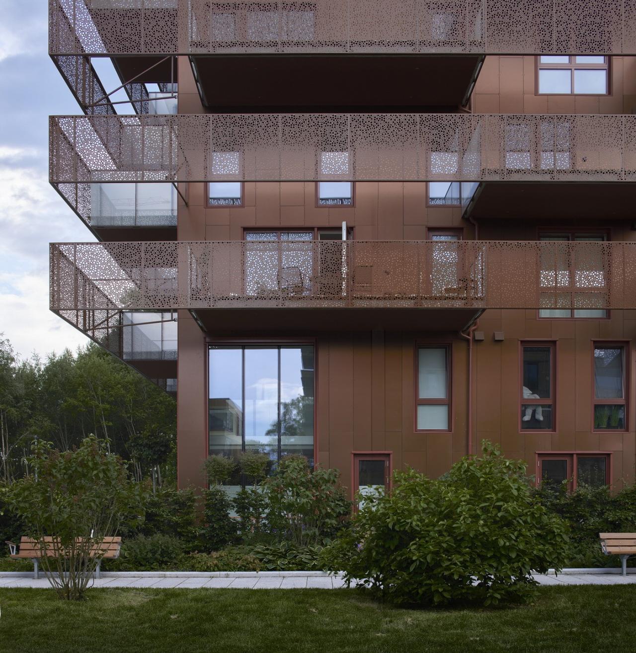 BIM建筑|挪威灯笼公寓 / Reiulf Ramstad Arkitekter