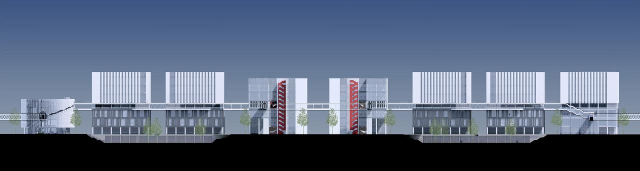 BIM建筑|北京亦庄细胞治疗研发中试基地 / 北京市工业设计研究院