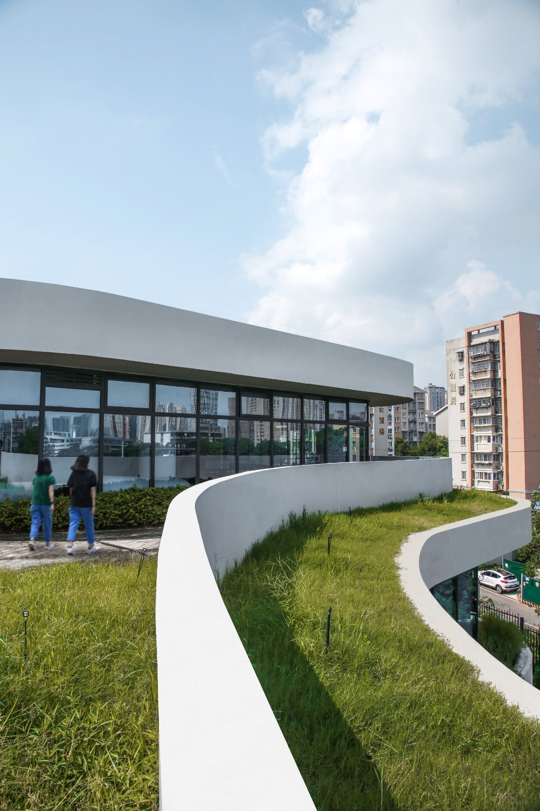 BIM建筑|长沙市南雅中学图书馆 / 中机国际罗劲工作室