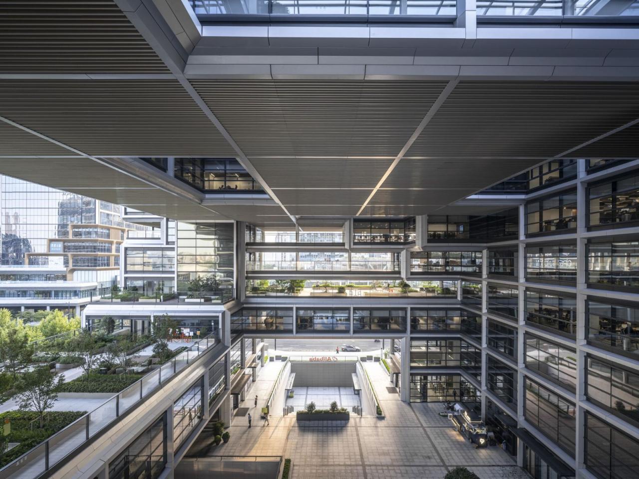 BIM建筑|阿里巴巴上海园区 / Foster + Partners