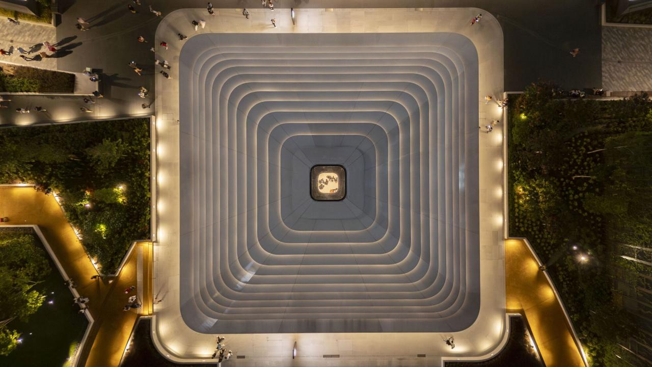 BIM建筑|苹果吉隆坡 TRX 店 / Foster + Partners