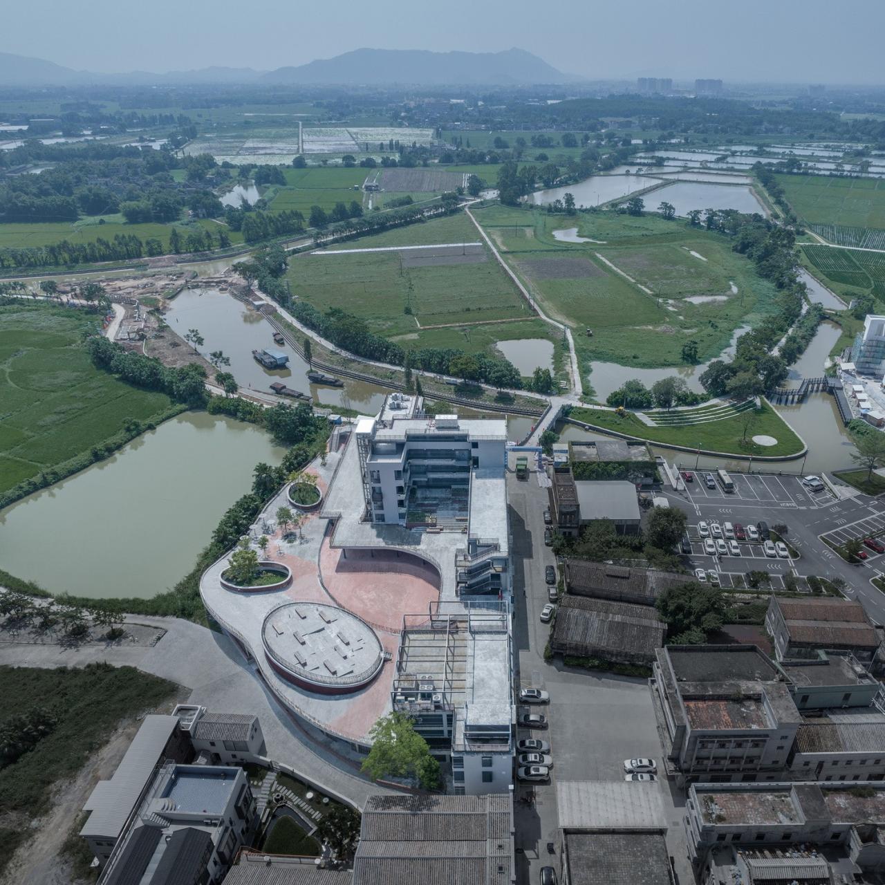 BIM建筑|改造、加建与扩建，江门市乡村振兴培训中心 / 华南理工大学建筑设计研究院