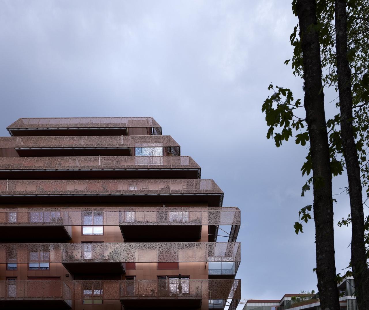 BIM建筑|挪威灯笼公寓 / Reiulf Ramstad Arkitekter