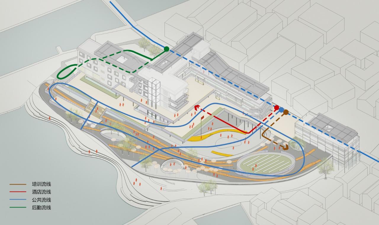 BIM建筑|改造、加建与扩建，江门市乡村振兴培训中心 / 华南理工大学建筑设计研究院