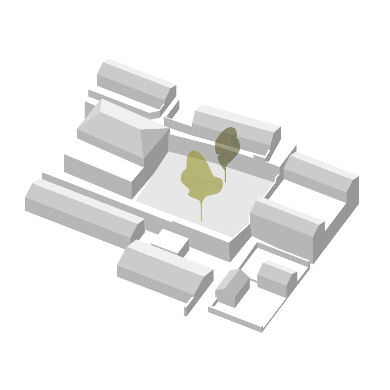 BIM建筑|废土乐园、虚张声势与巨大火锅 / 察社办公室