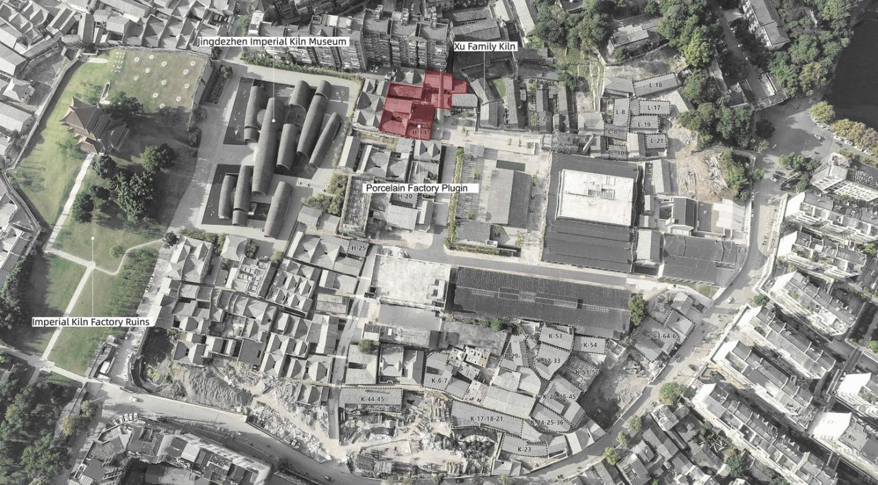 BIM建筑|烟筒插建院 / 刘克成设计工作室 + 众建筑