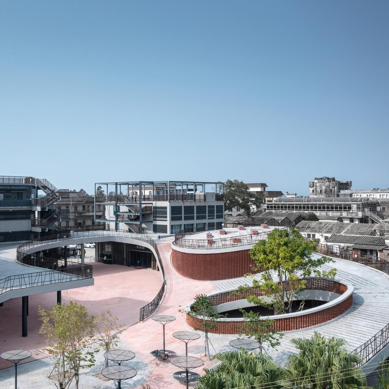 BIM建筑|改造、加建与扩建，江门市乡村振兴培训中心 / 华南理工大学建筑设计研究院