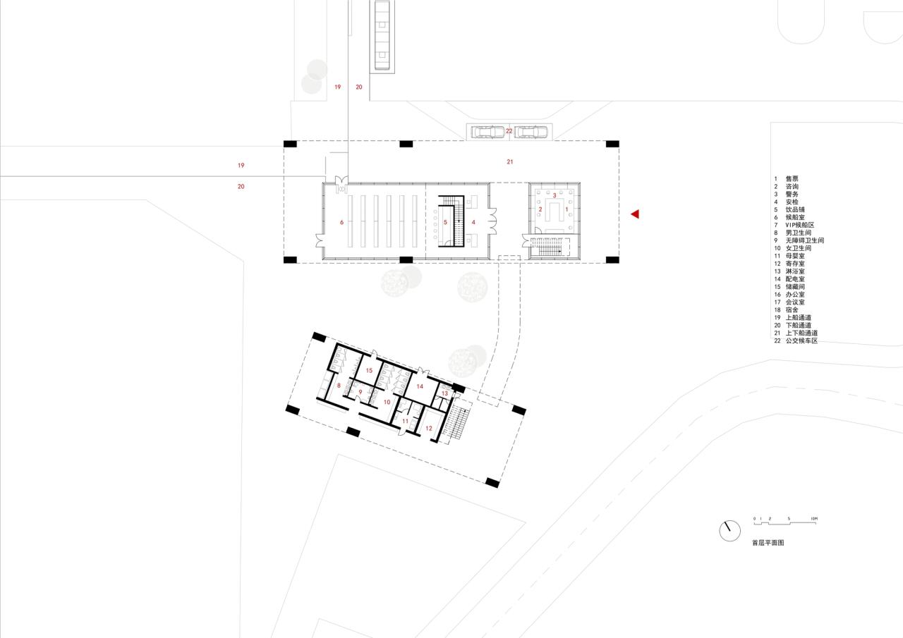 BIM建筑|虾峙客运站 / 致正建筑工作室