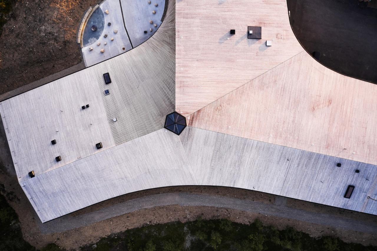 BIM建筑|Čoarvemátta 文化与教育中心 / Snøhetta + 70°N arkitektur + Joar Nango