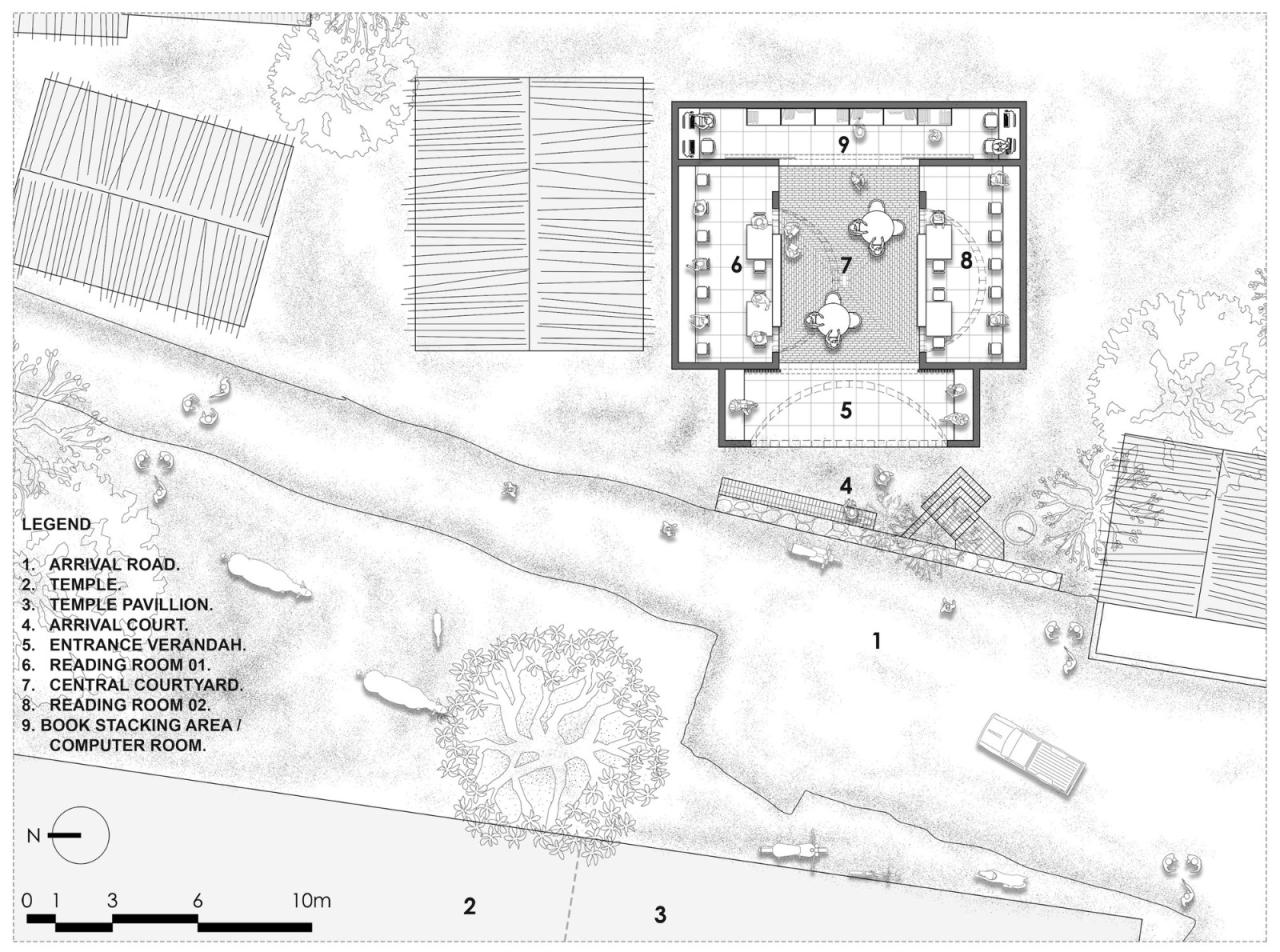 BIM建筑|乡村图书馆 / pk_iNCEPTiON