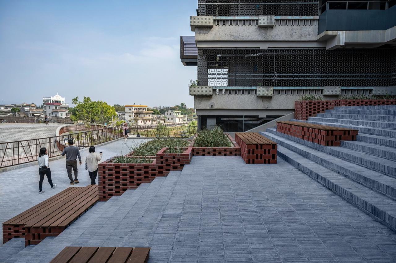 BIM建筑|改造、加建与扩建，江门市乡村振兴培训中心 / 华南理工大学建筑设计研究院