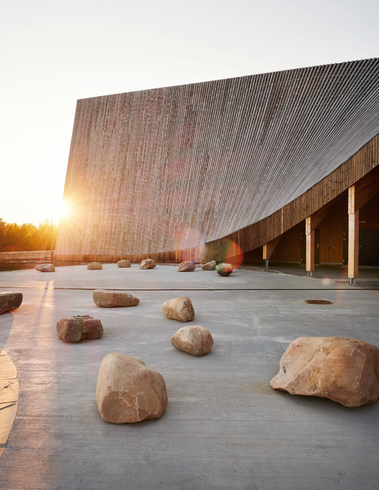 BIM建筑|Čoarvemátta 文化与教育中心 / Snøhetta + 70°N arkitektur + Joar Nango