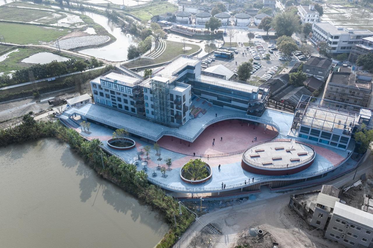 BIM建筑|改造、加建与扩建，江门市乡村振兴培训中心 / 华南理工大学建筑设计研究院