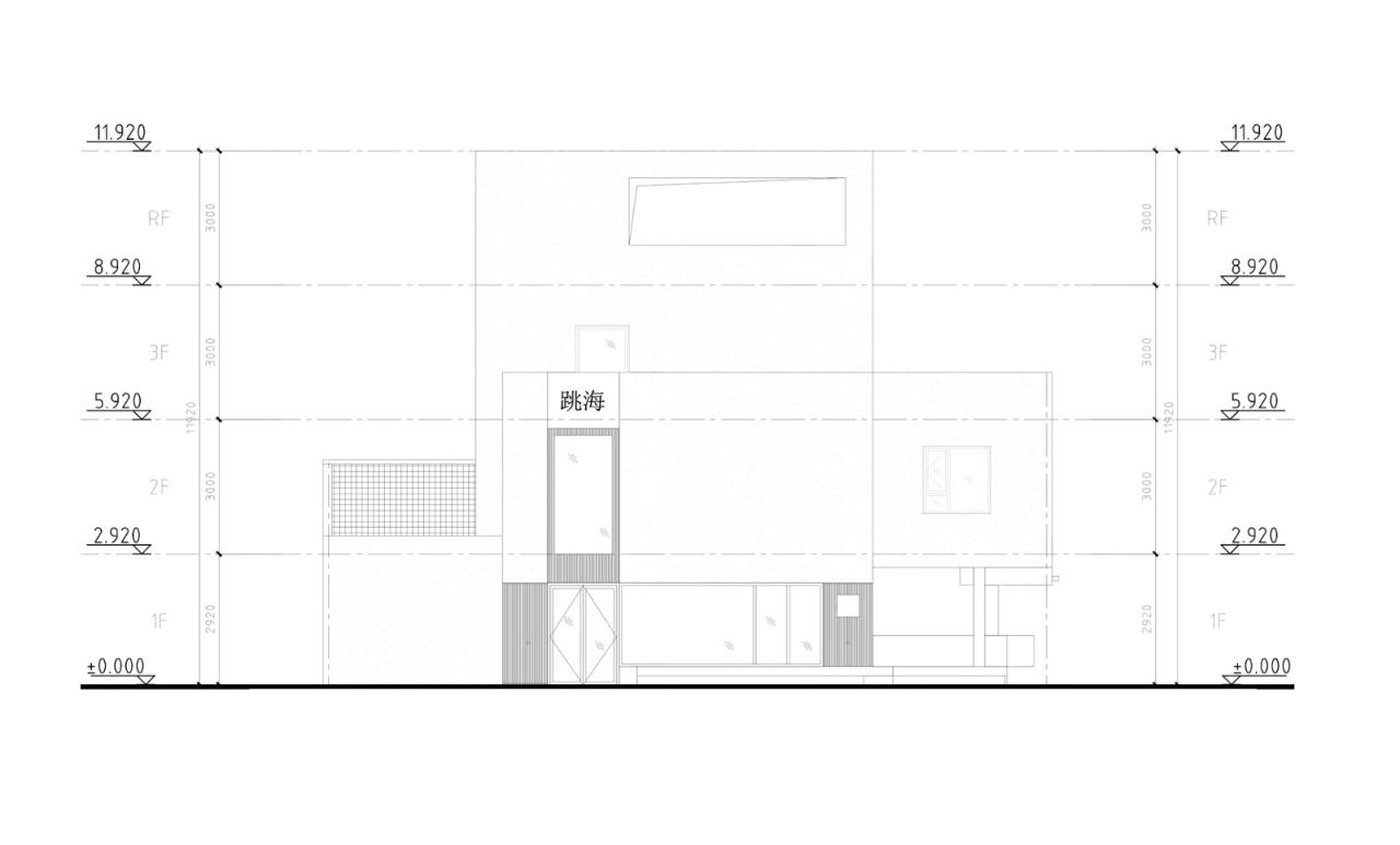 BIM建筑|跳海hood-阿那亚雀跃镇 / 不山建筑