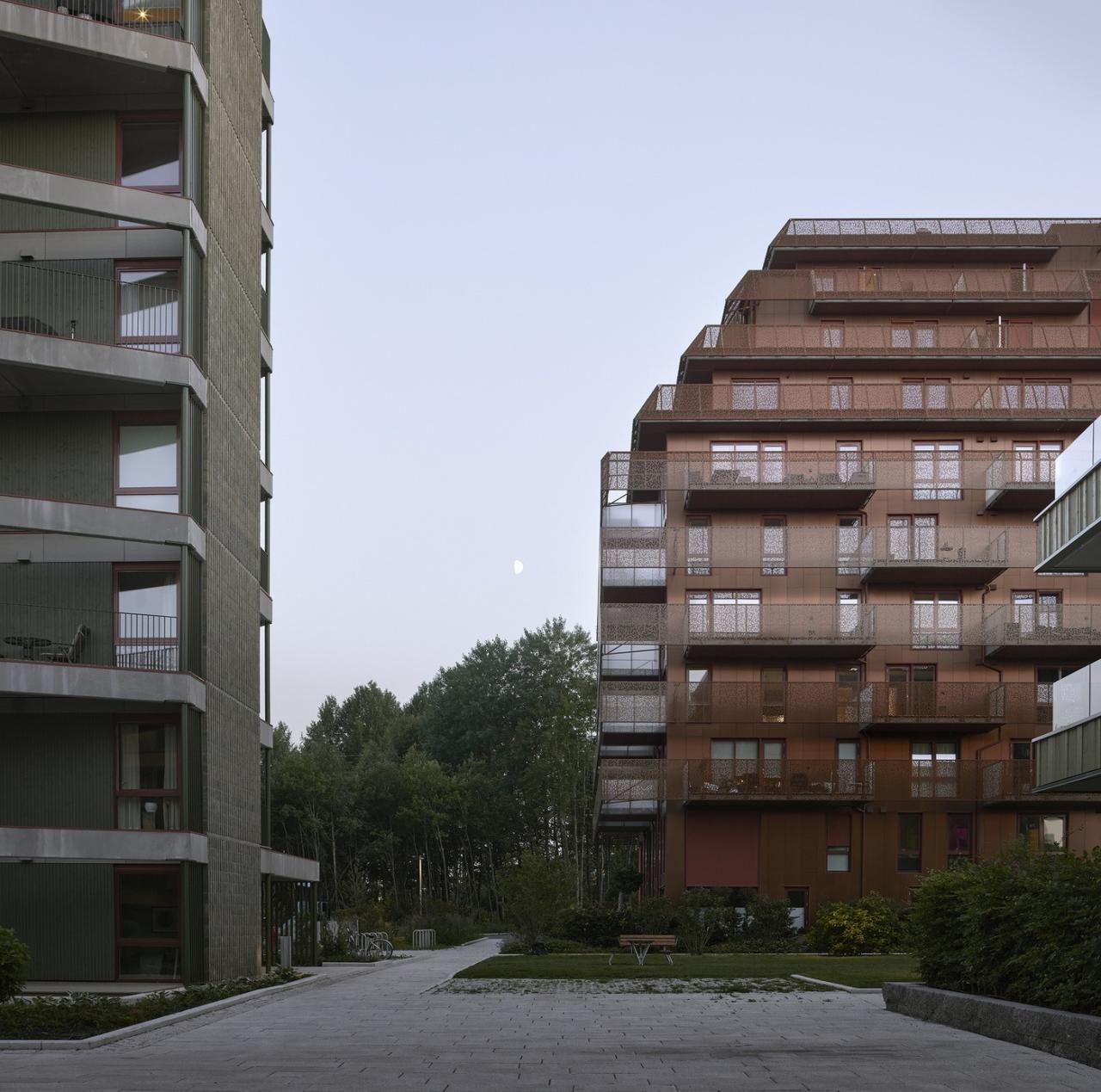 BIM建筑|挪威灯笼公寓 / Reiulf Ramstad Arkitekter