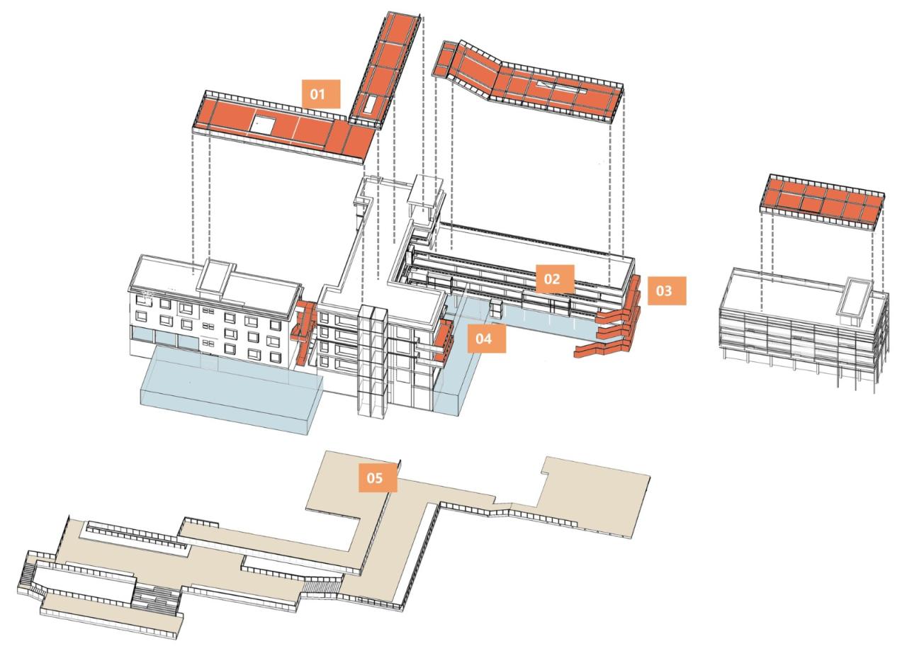 BIM建筑|改造、加建与扩建，江门市乡村振兴培训中心 / 华南理工大学建筑设计研究院