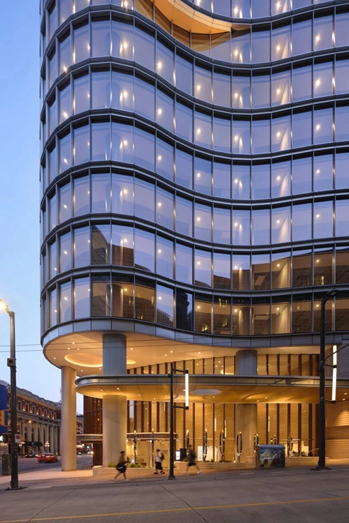 BIM建筑|KPF在温哥华打造“水形态”超高层