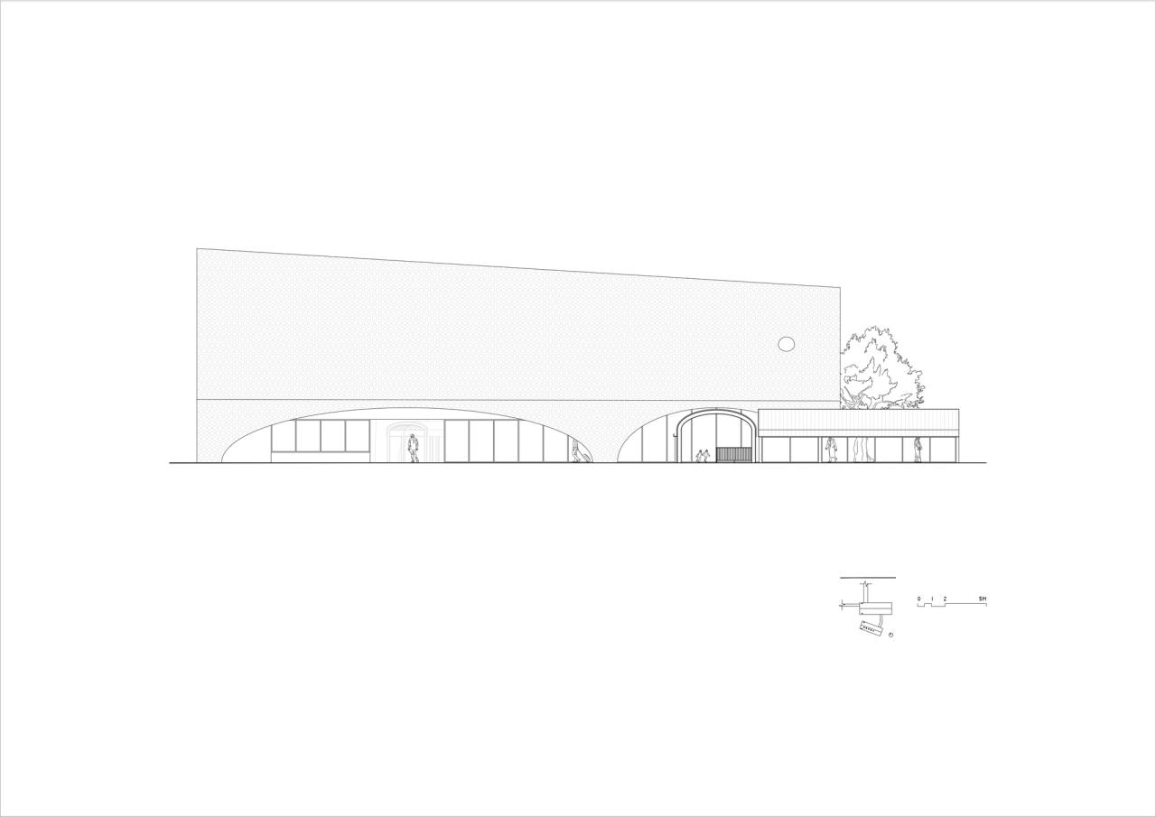 BIM建筑|虾峙客运站 / 致正建筑工作室