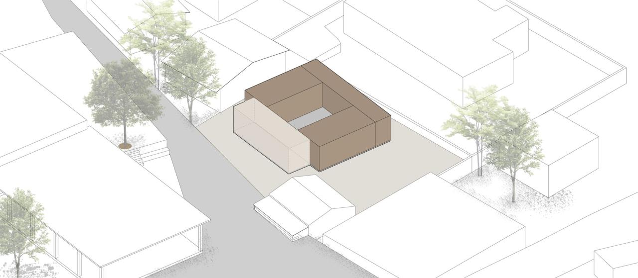 BIM建筑|乡村图书馆 / pk_iNCEPTiON