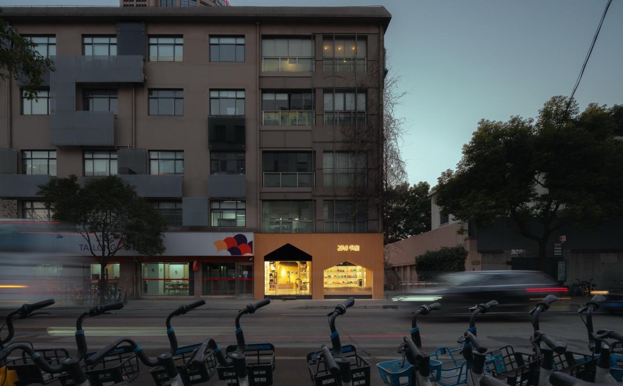 BIM建筑|2040书店 / 上海观介设计