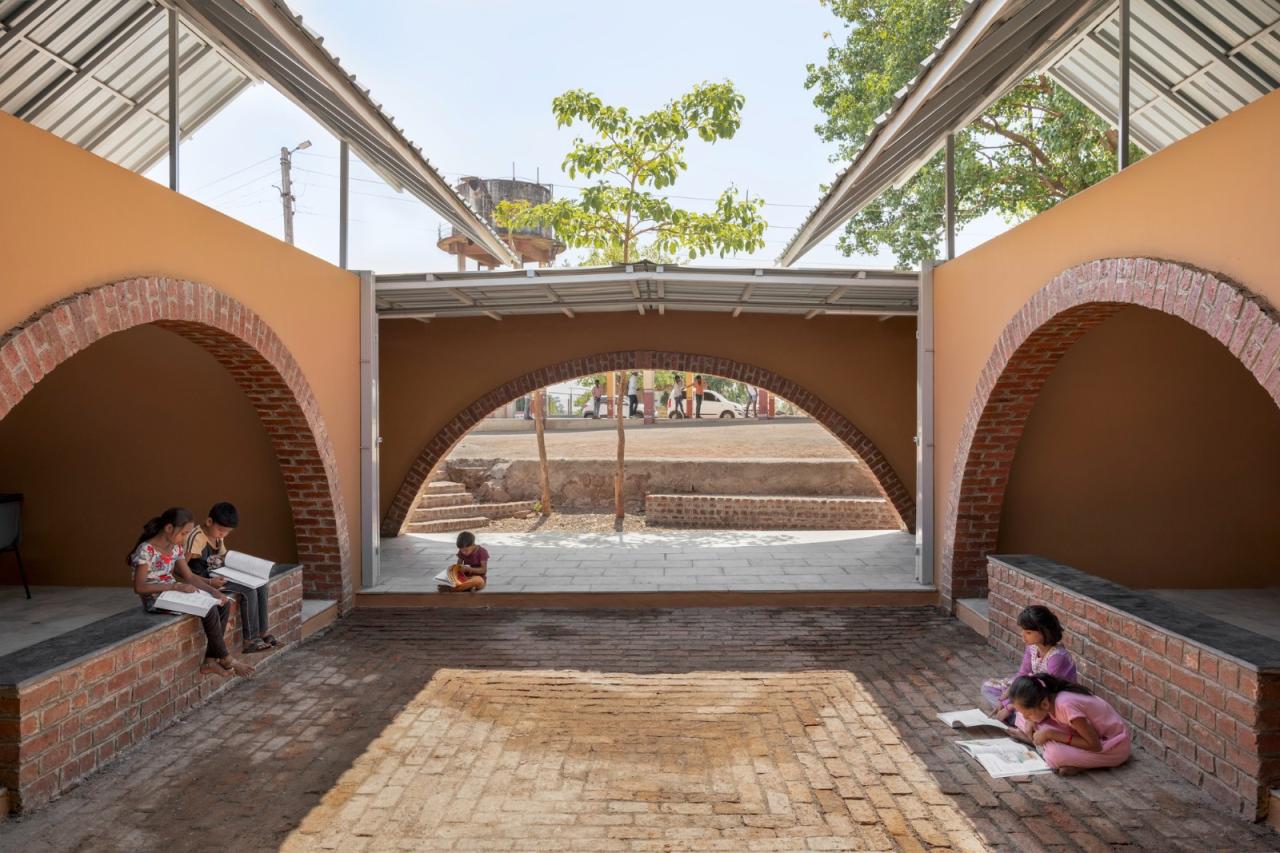 BIM建筑|乡村图书馆 / pk_iNCEPTiON