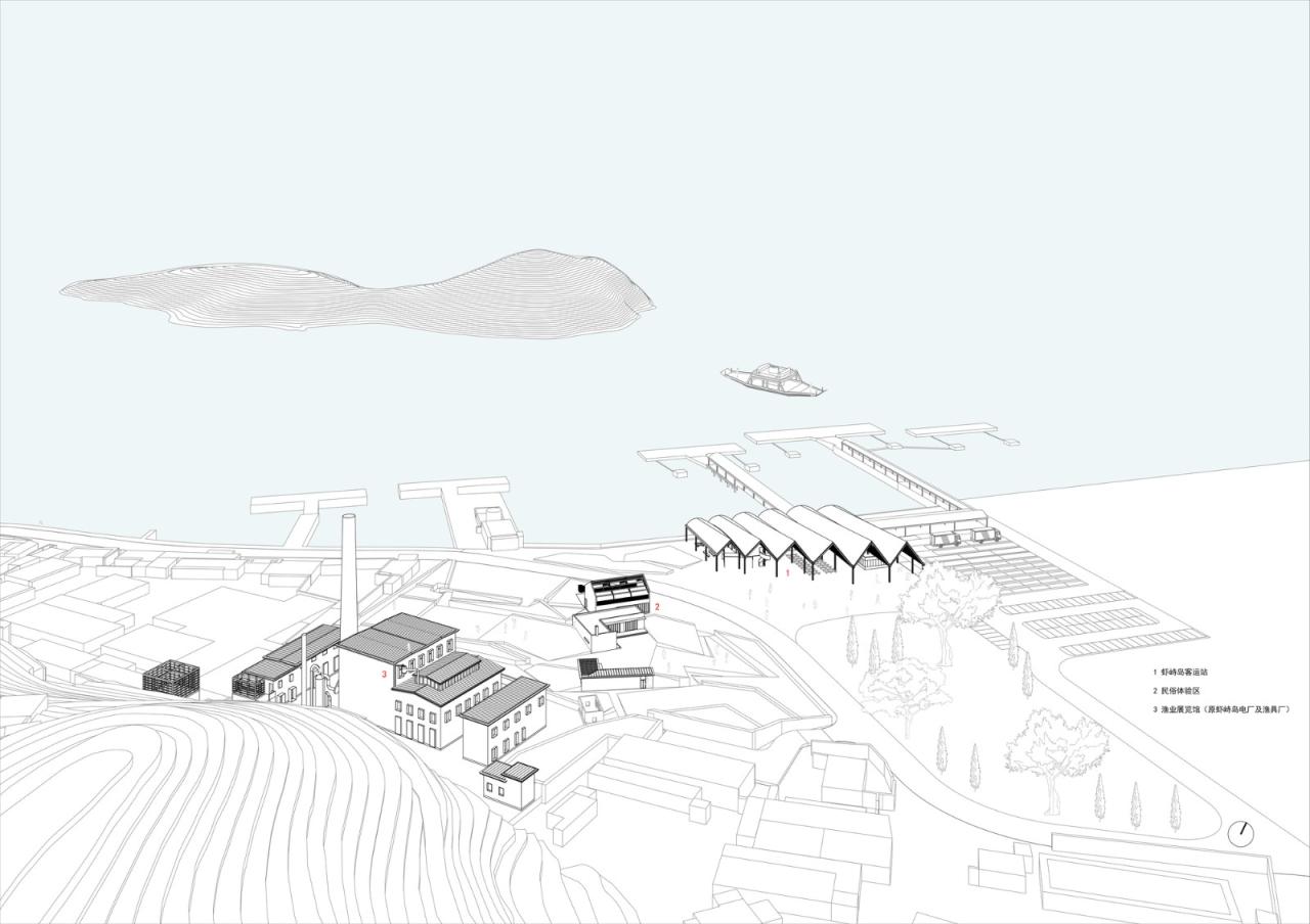 BIM建筑|虾峙客运站 / 致正建筑工作室