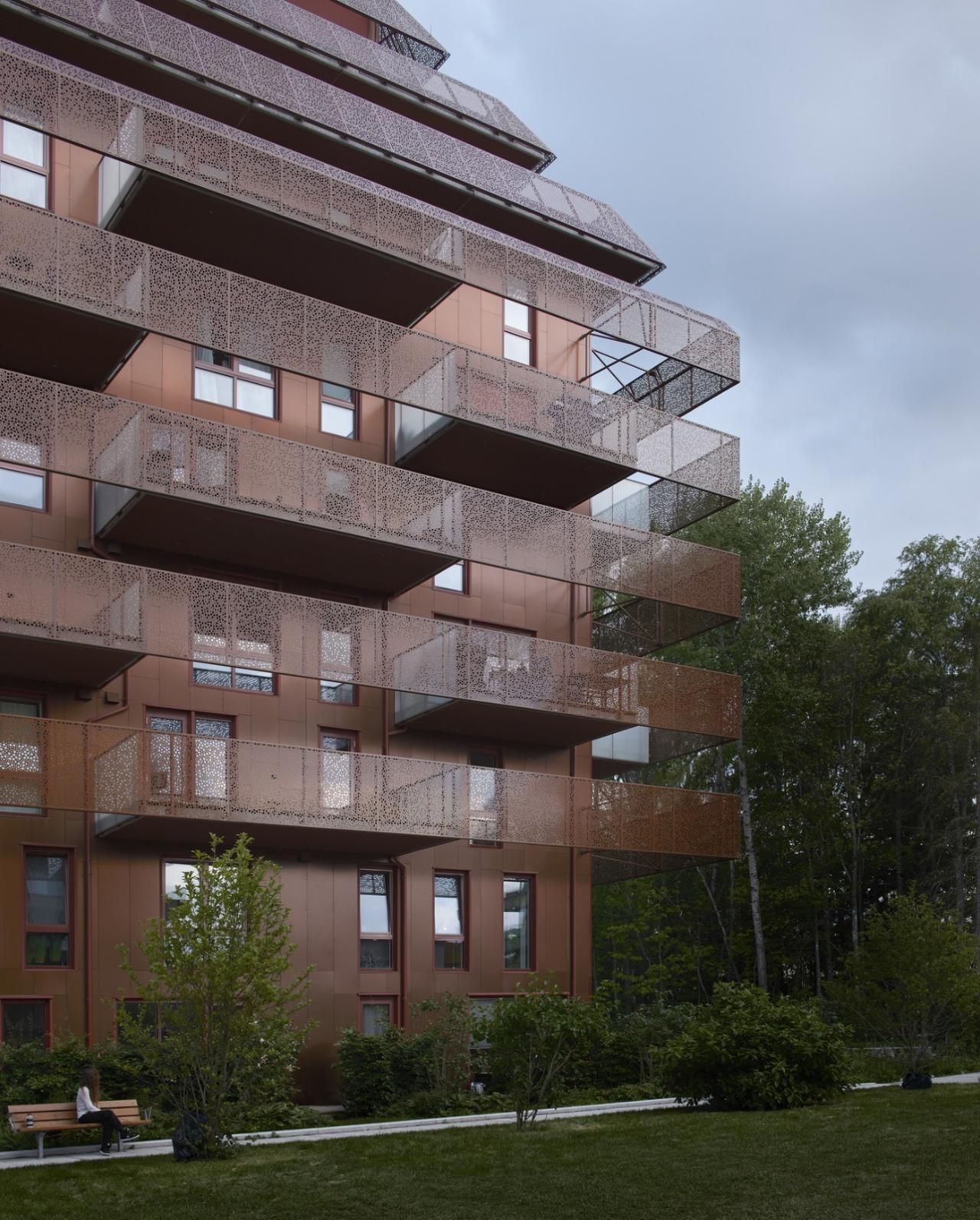 BIM建筑|挪威灯笼公寓 / Reiulf Ramstad Arkitekter