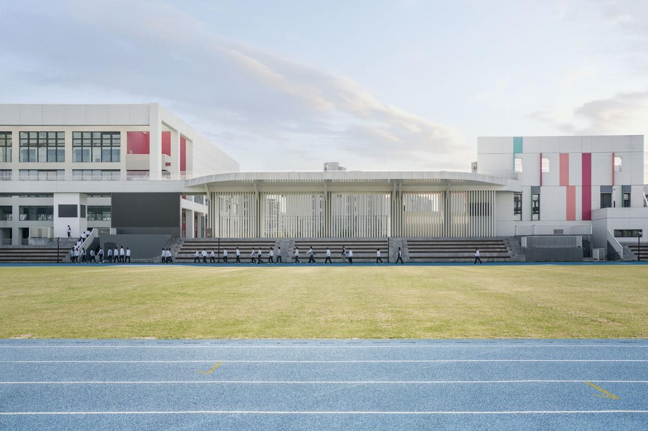 BIM建筑|乐活学园：上海青浦兰生学校 / 上海华都建筑规划设计有限公司