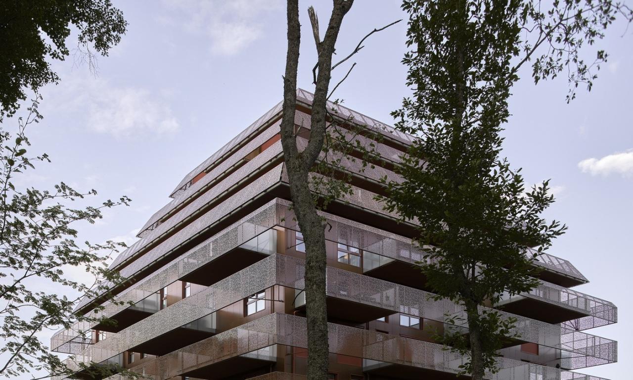 BIM建筑|挪威灯笼公寓 / Reiulf Ramstad Arkitekter