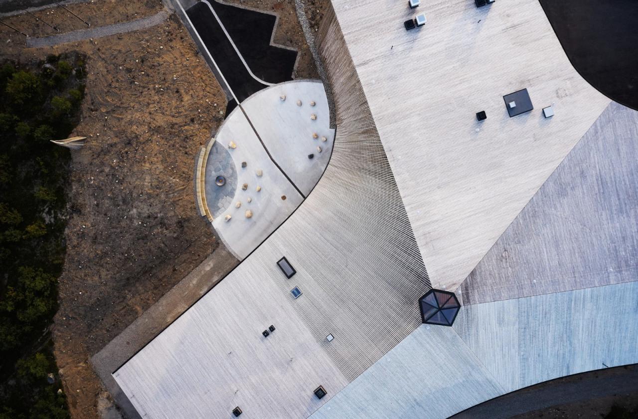 BIM建筑|Čoarvemátta 文化与教育中心 / Snøhetta + 70°N arkitektur + Joar Nango