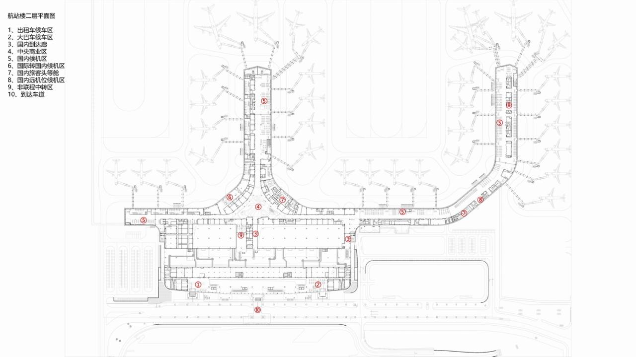 BIM建筑|烟台蓬莱国际机场二期 / 中国建筑西南设计研究院有限公司