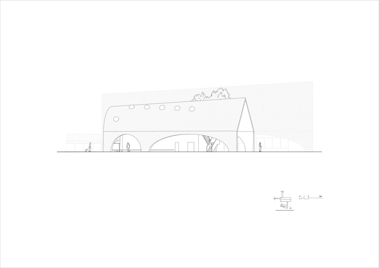 BIM建筑|虾峙客运站 / 致正建筑工作室