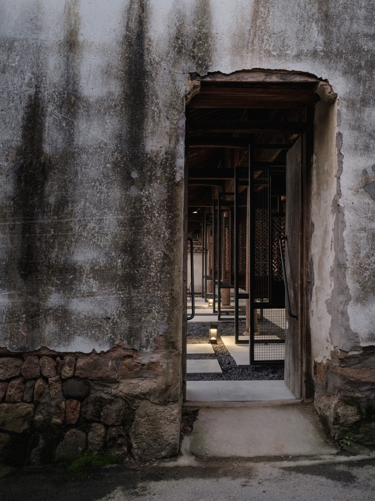 BIM建筑|山庾茶肆，修旧增新 / 奥室建筑